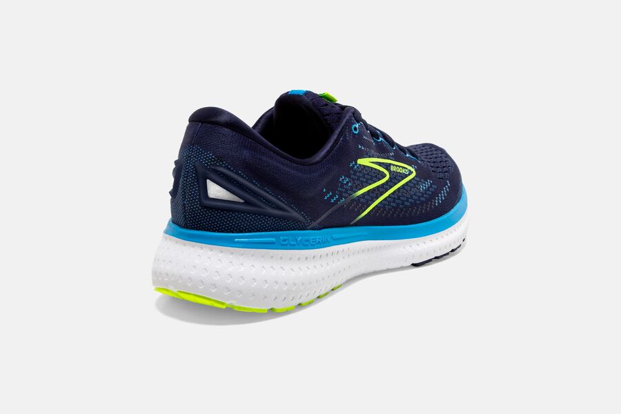 Brooks Glycerin 19 Road Loopschoenen Heren - Donkerblauw/Blauw - 295143FSG